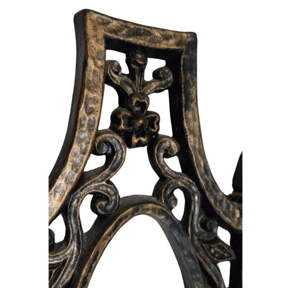 1965 Vtg. Homco MCM Ornate Wall Sconce Candle Holder Set - Picture 4 of 16